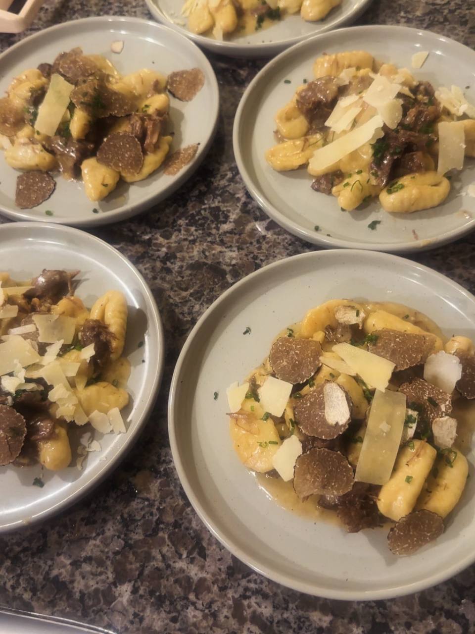 Handmade gnocchi